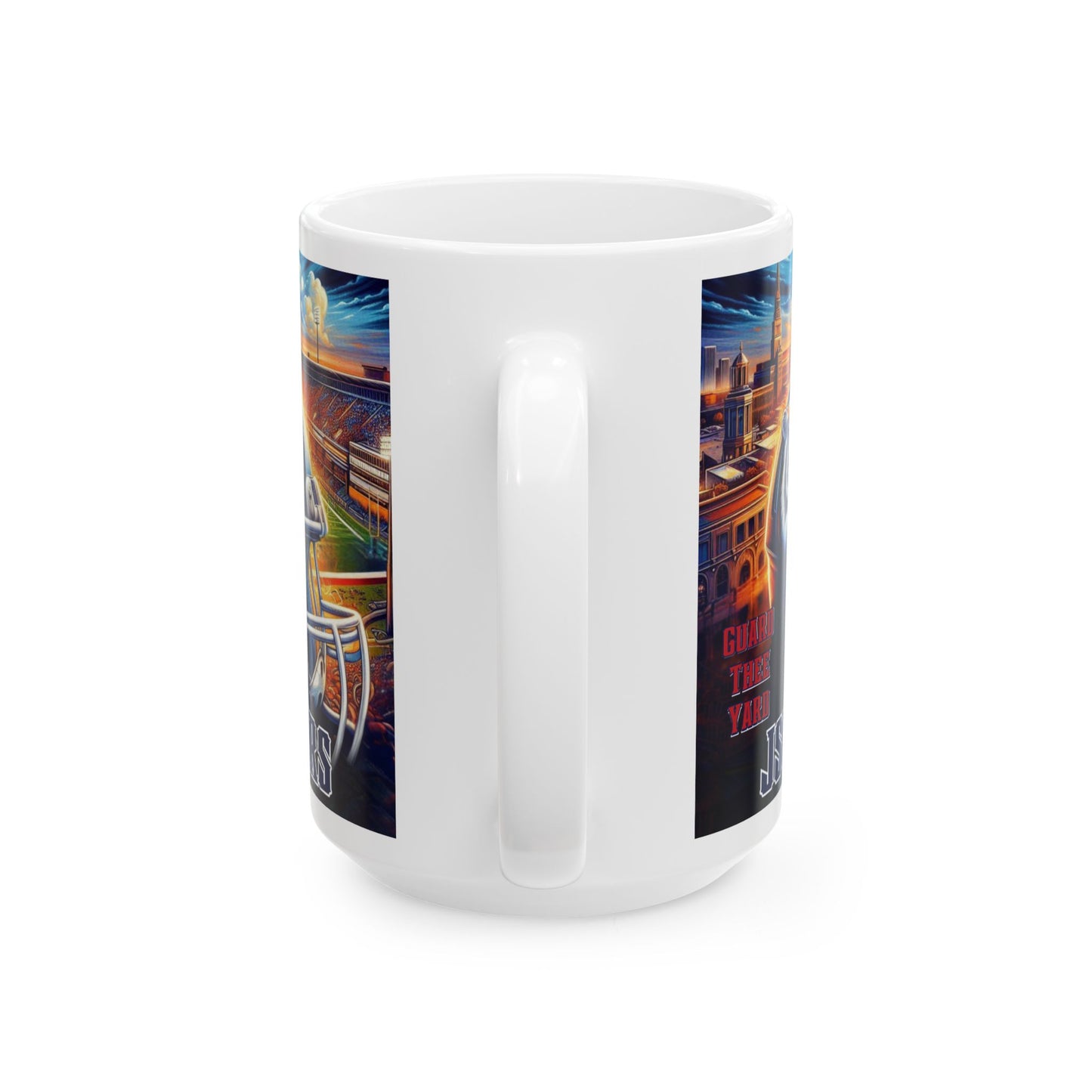 Jackson State University Mug, JSU Football Coffee Cup, College Ceramic Mug, JSU Tigers Fan Gift, 11oz Coffee Cup, SWAC