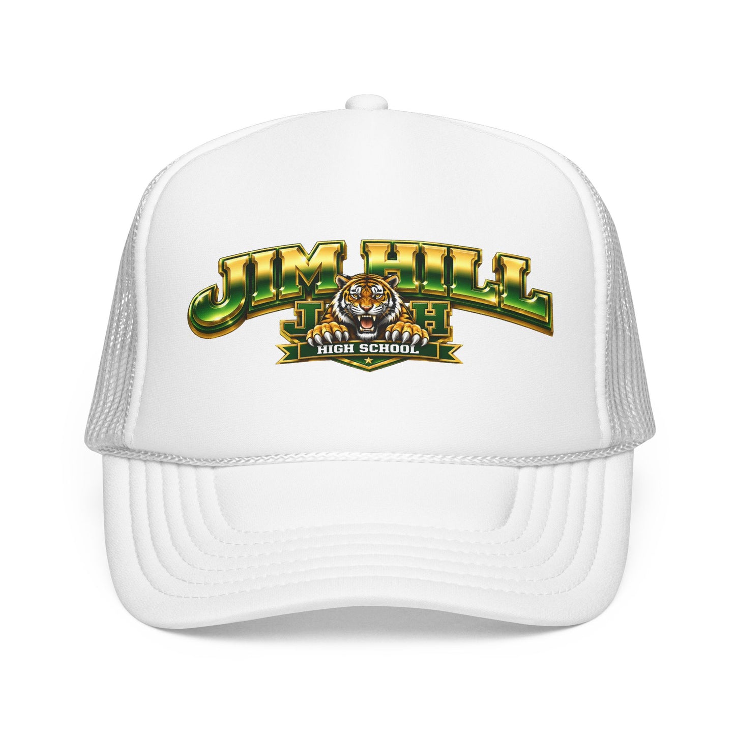 Jim Hill High School Tiger Foam Trucker Hat – Vintage School Spirit Cap