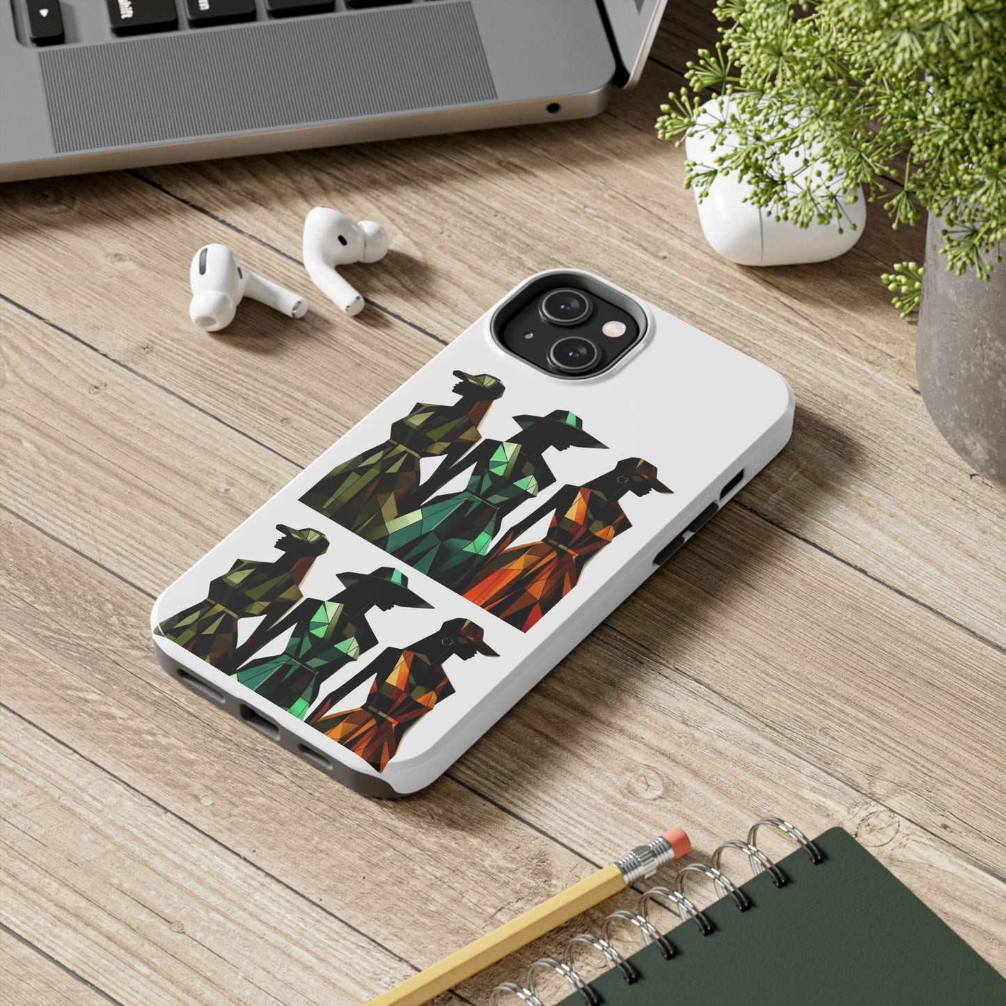 Stylish Phone Cases for Women, Afrocentric Tough iPhone Protector, Elegant Female Cover, Black Girl Magic, Protective Phone Accessories