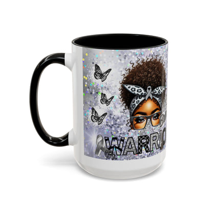Brain Cancer Warrior Coffee Mug 11oz, 15oz
