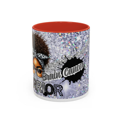 Brain Cancer Warrior Coffee Mug 11oz, 15oz