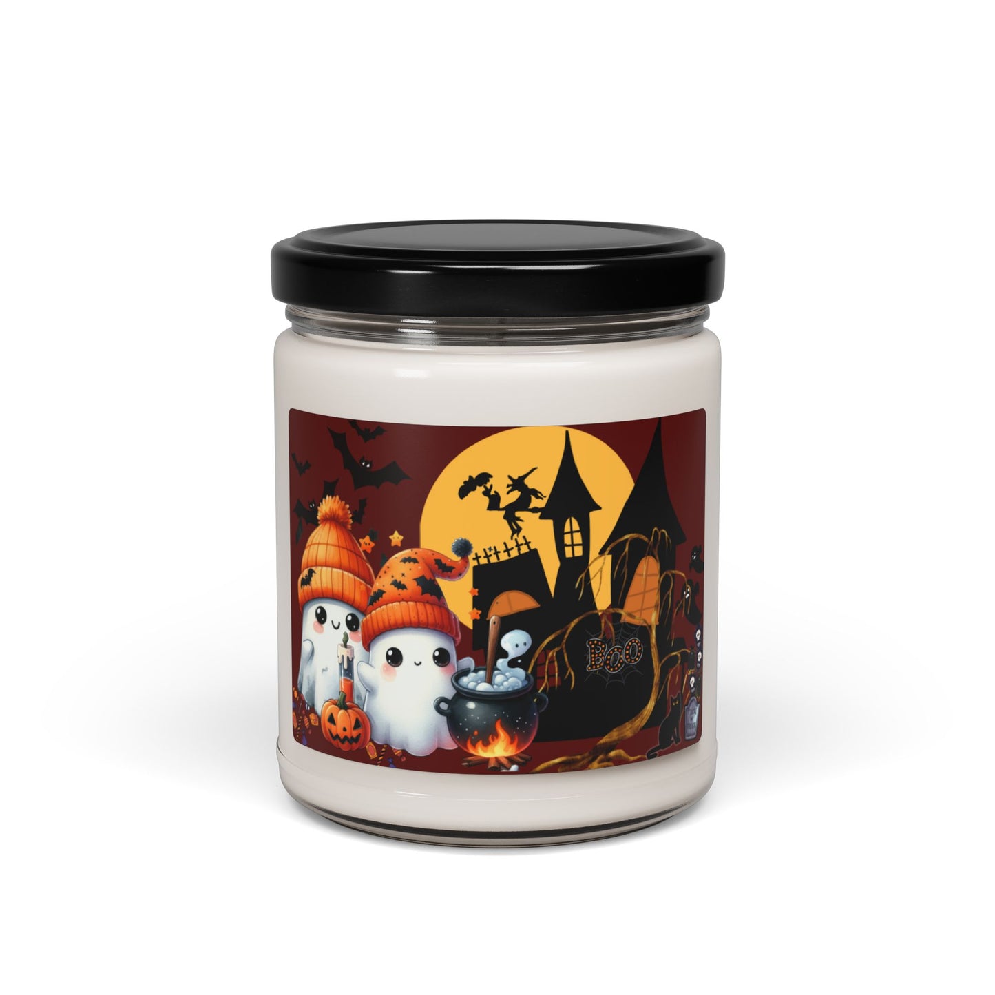 Halloween Ghost Scented Soy Candle, 9oz