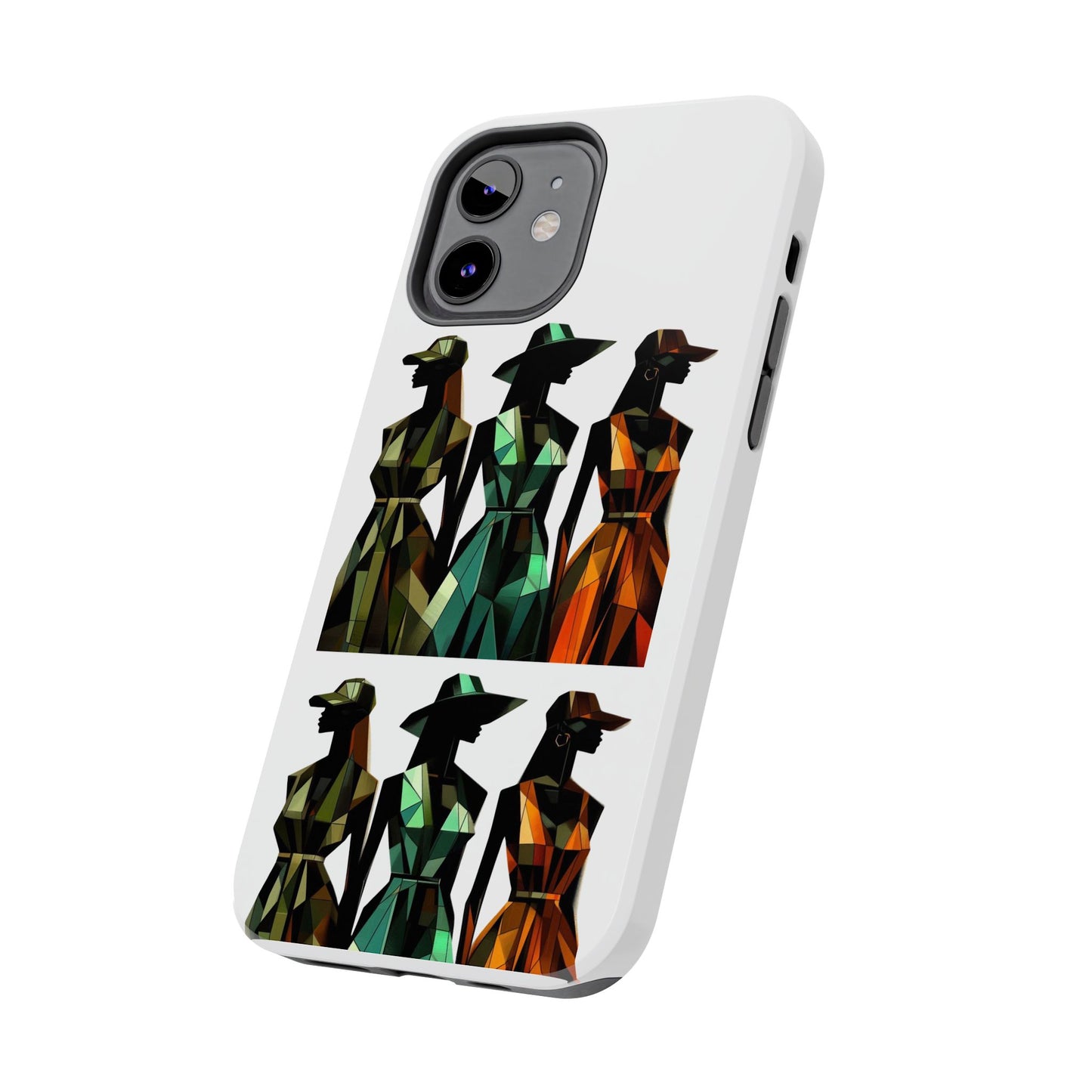 Stylish Phone Cases for Women, Afrocentric Tough iPhone Protector, Elegant Female Cover, Black Girl Magic, Protective Phone Accessories