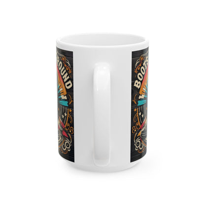 Boots on the Ground Ceramic Mug - 15oz, Perfect Gift for Coffee Lovers