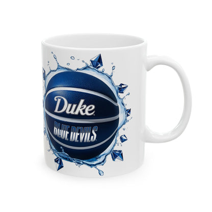 Duke Basketball Ceramic Mug - Perfect for Fans, Team Spirit Gift, Sports Enthusiast Coffee Cup, Duke Blue Devils, College Sports