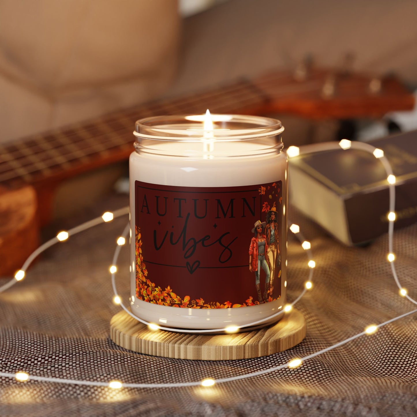 Autumn Vibes Scented Soy Candle, 9oz