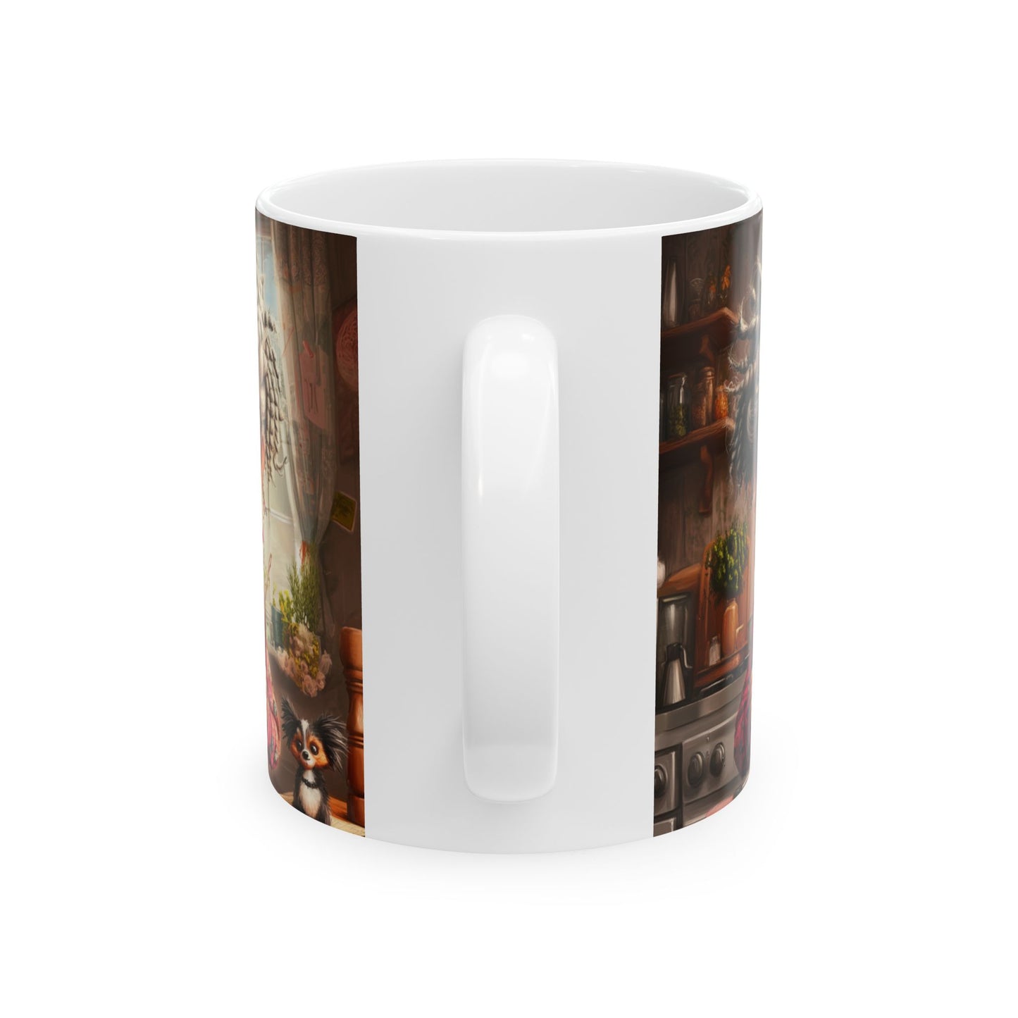 Grandma Ceramic Mug, Tea Lovers Cozy Cup, Funny Coffee Gift for Grandparents, Kitchen Decor, Unique Idea, Whimsical