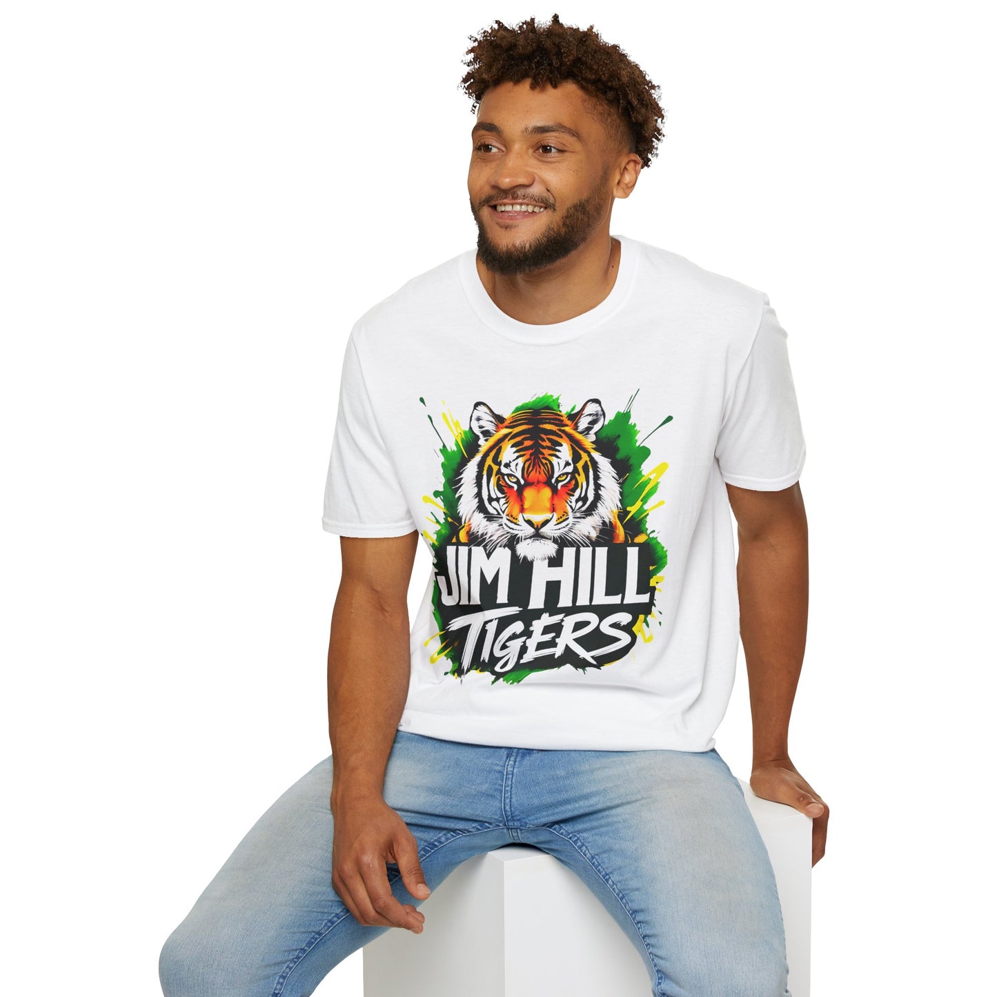 Jim Hill Tigers Tiger Graphic T-Shirt — Bold School Spirit Shirt