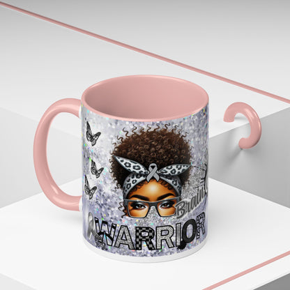 Brain Cancer Warrior Coffee Mug 11oz, 15oz