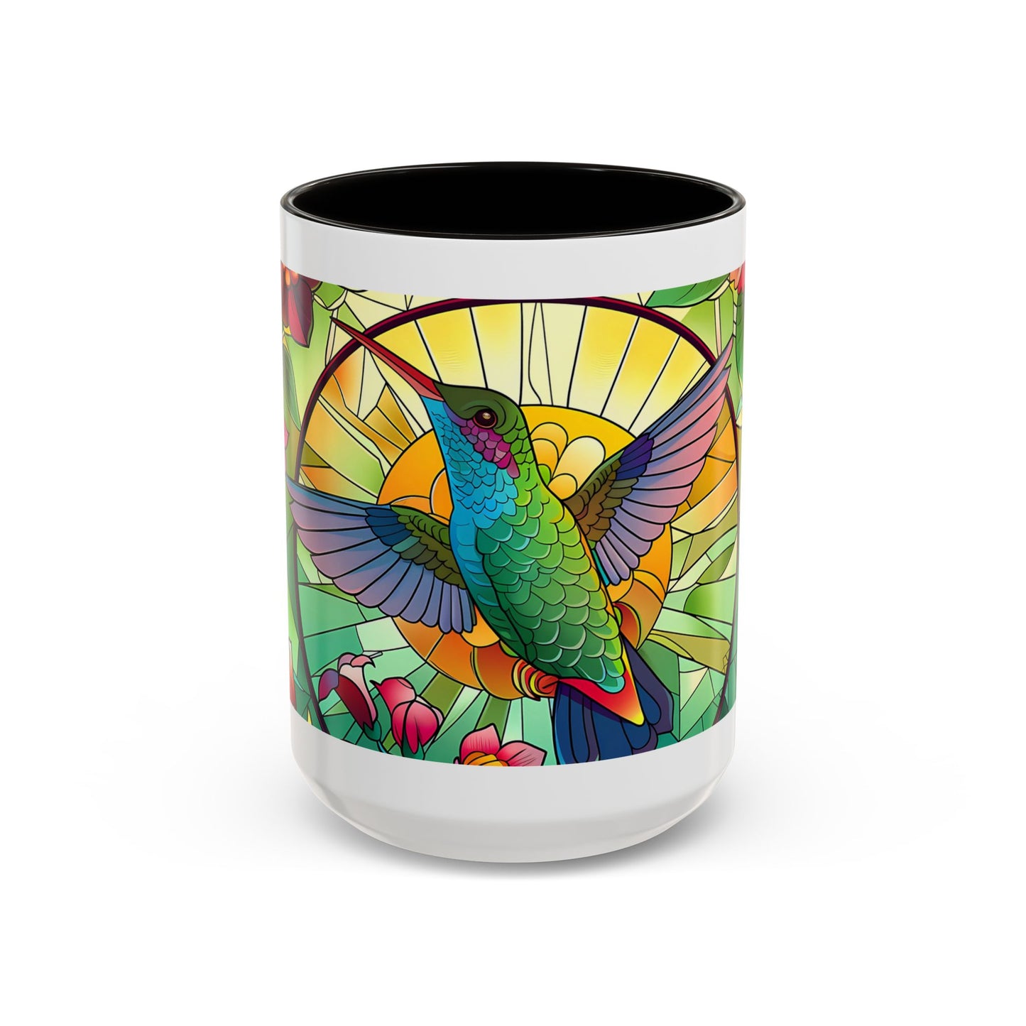 Colorful Hummingbird Mug, Vibrant Coffee Cup for Garden Lovers, Ideal Gift for Birthdays, Mothers Day, Spring Celebrations, Colorful Mugs