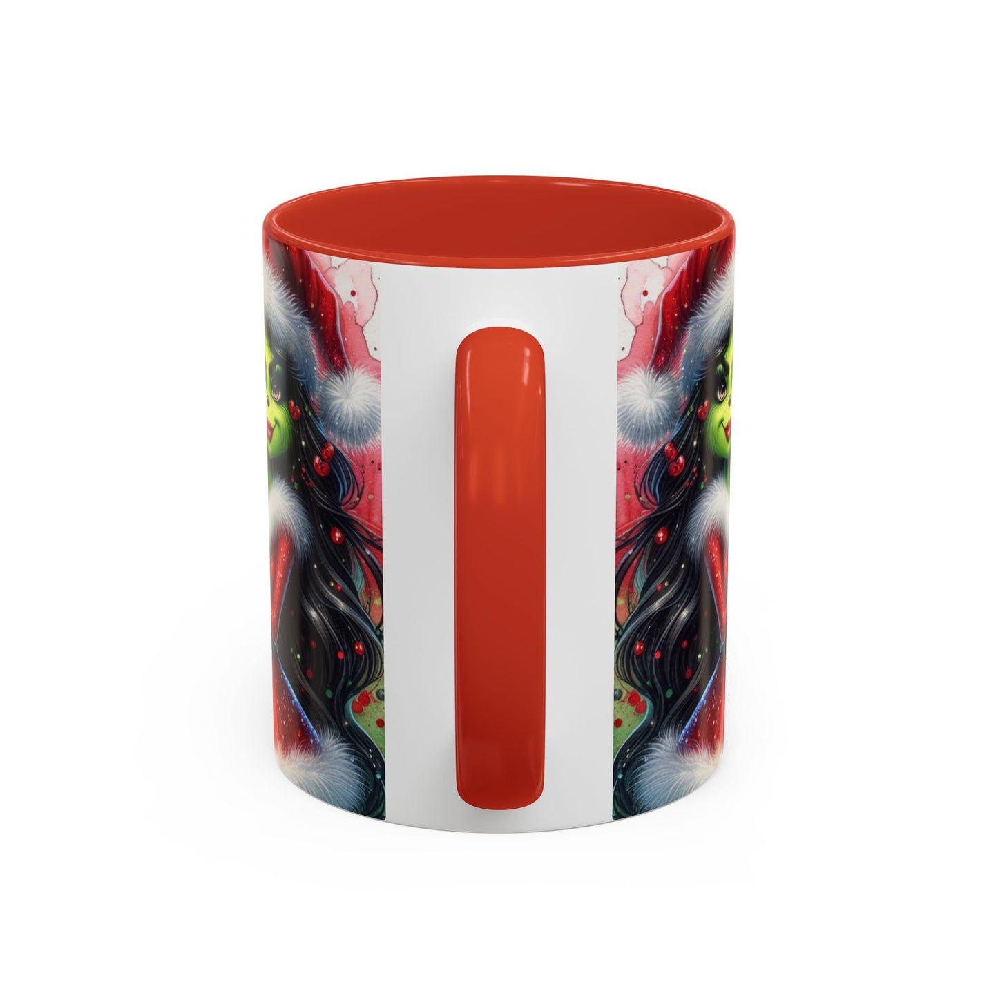 Christmas Coffee Mug, The Grinch, Ms. Grinch Ceramic Mug (11 oz, 15 oz), Grinch Christmas, Holiday Decor