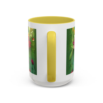 Colorful Hummingbird Mug, Vibrant Coffee Cup for Garden Lovers, Ideal Gift for Birthdays, Mothers Day, Spring Celebrations, Colorful Mugs