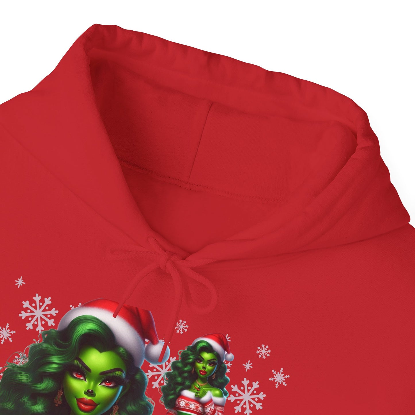 Sassy Ms Grinch Christmas Hoodie, Funny Sweatshirt, Xmas Jumper, Holiday Gift Ideas, Winter Apparel