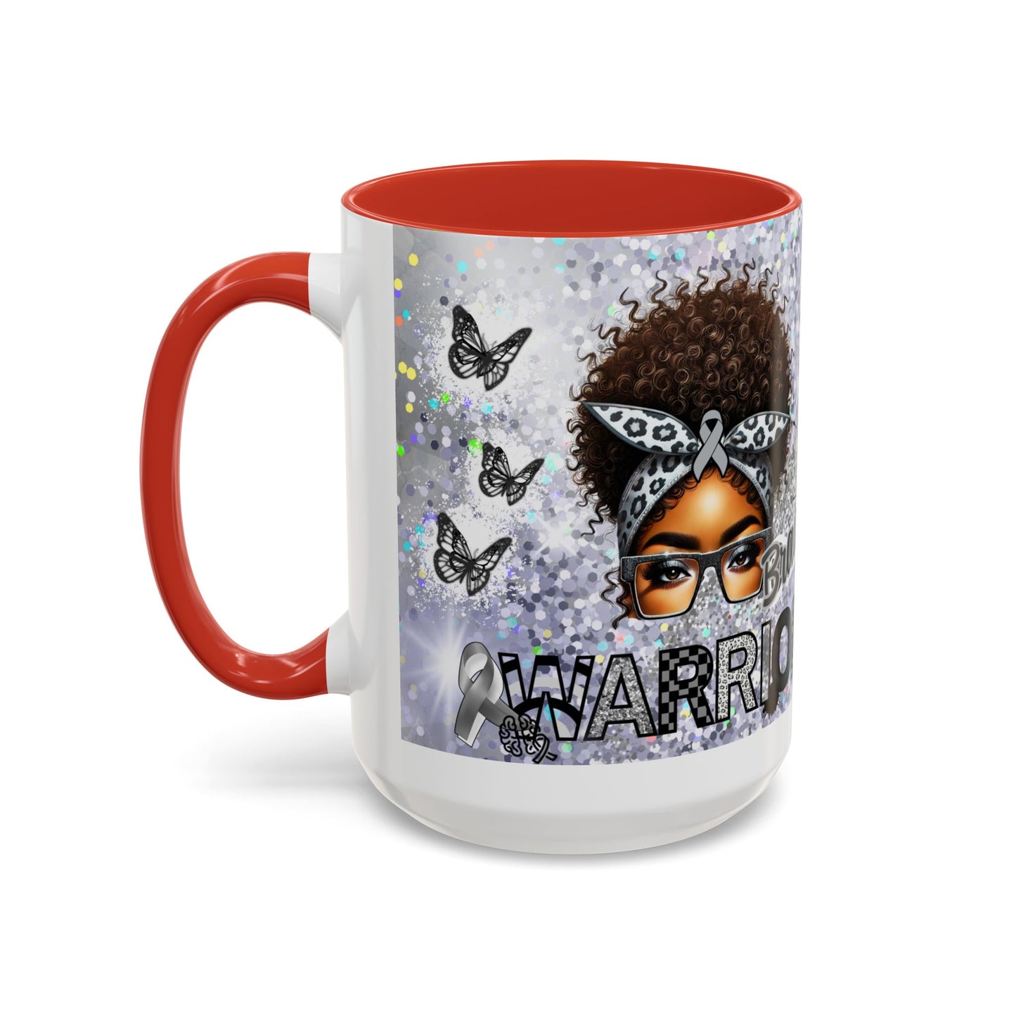 Brain Cancer Warrior Coffee Mug 11oz, 15oz