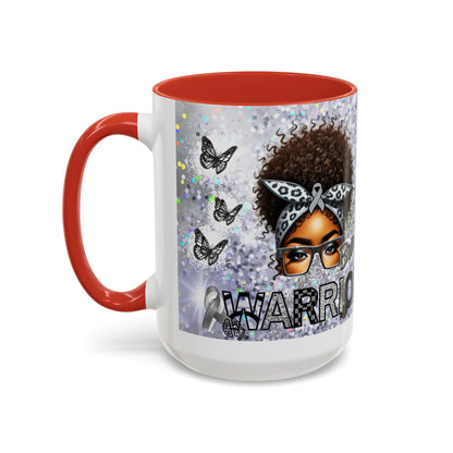 Brain Cancer Warrior Coffee Mug 11oz, 15oz