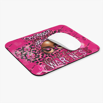 Breast Cancer Awareness Pink Mouse Pad, 9x8 in, Breast Cancer Mousepad