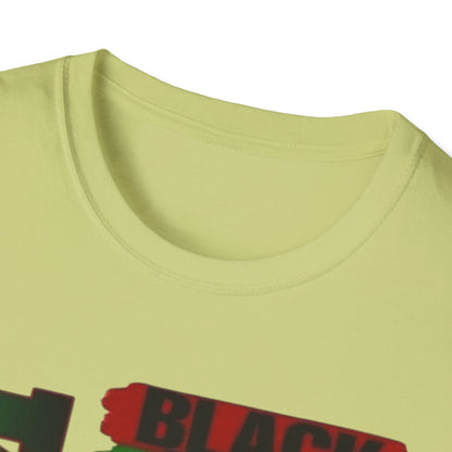 Empowering T-Shirt- I Am Black, Educated, Magic, Strong, Love, Resilient, Perfect for Celebrations, Gifts, Black History Month