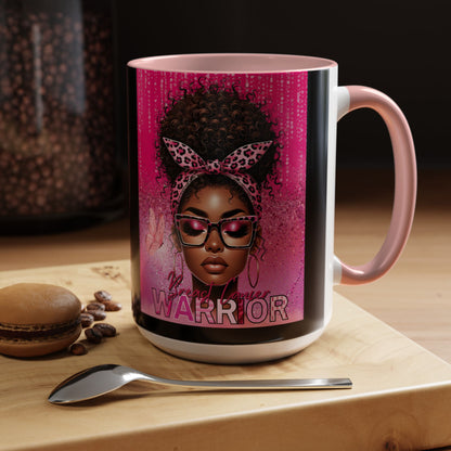 Breast Cancer Warrior Coffee Mug (11oz, 15oz)