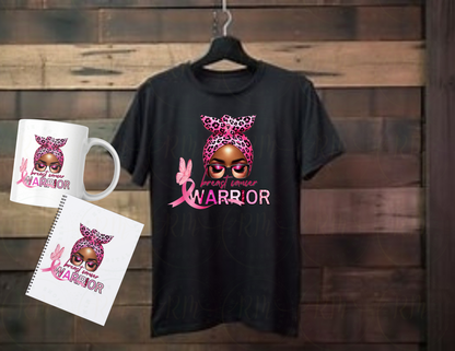 Breast Cancer Warrior Awareness Editable Digital Template