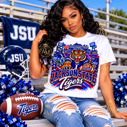 JSU Stadium Showdown Tigers Football PNG