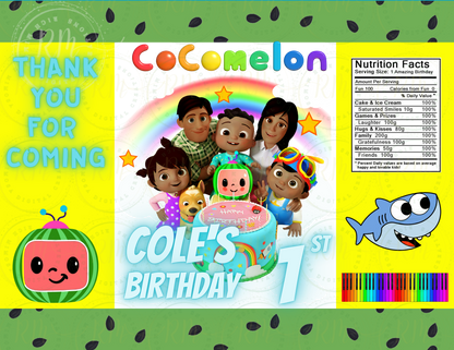 CoCo Party Favor Bundle Canva Design and Template (8 Editable Templates)