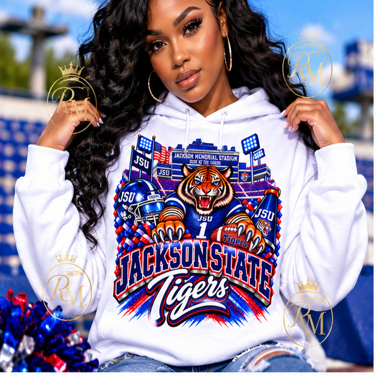 JSU Stadium Showdown Tigers Football PNG