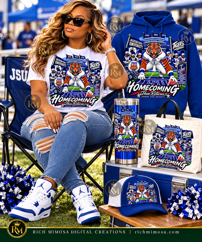 JSU Homecoming Tiger PNG – Thee Return HBCU Design