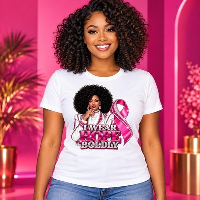 Breast Cancer Awareness PNG – I Wear Hope Boldly | PLR Resell Rights