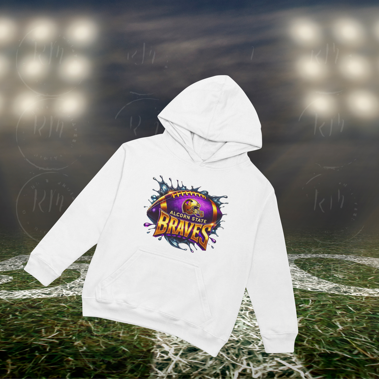 Alcorn State Braves Football Clipart: HBCU Mascot PNG (Digital Download)