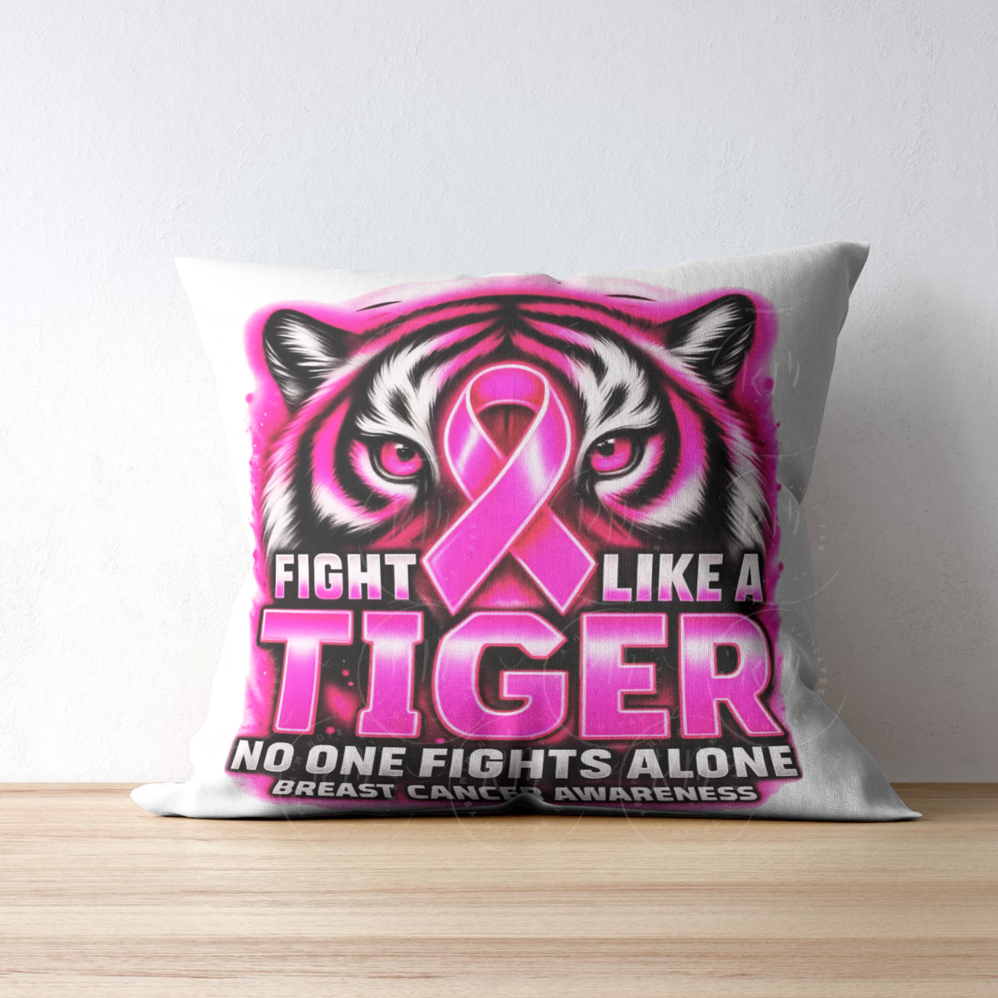Fight Like A Tiger No One Fights Alone Breast Cancer Clipart, Breast Cancer Awareness PNG