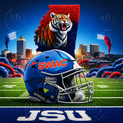 Jackson State University Art: JSU Tigers, SWAC, HBCU (Digital Download)