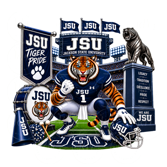 JSU Tiger Pride: Legacy & Tradition PNG