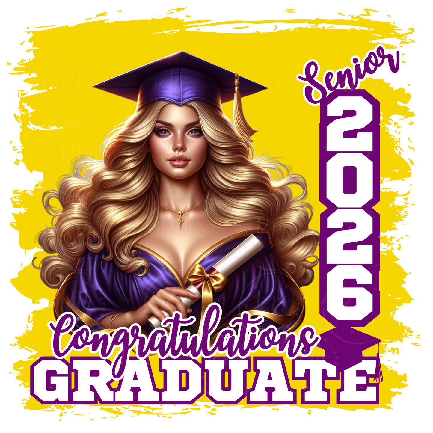 Senior 2026 Shirt Bundle – 10 Editable Canva Designs