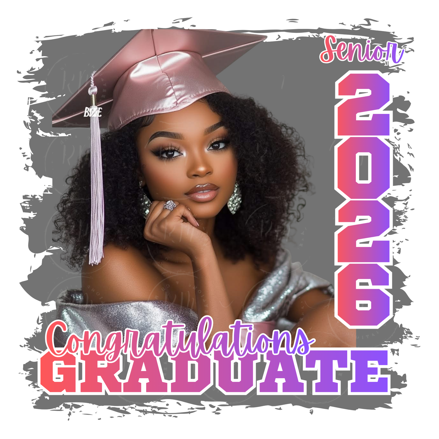 Senior 2026 Shirt Bundle – 10 Editable Canva Designs