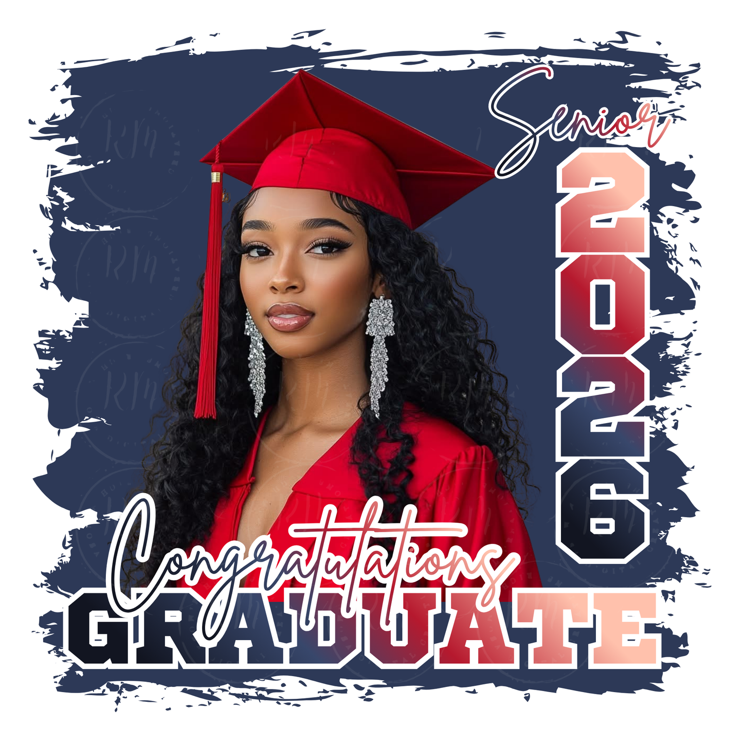 Senior 2026 Shirt Bundle – 10 Editable Canva Designs