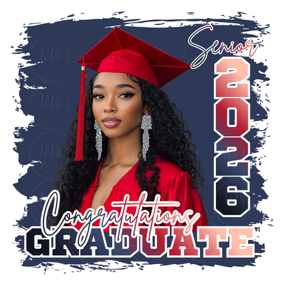 Senior 2026 Shirt Bundle – 10 Editable Canva Designs