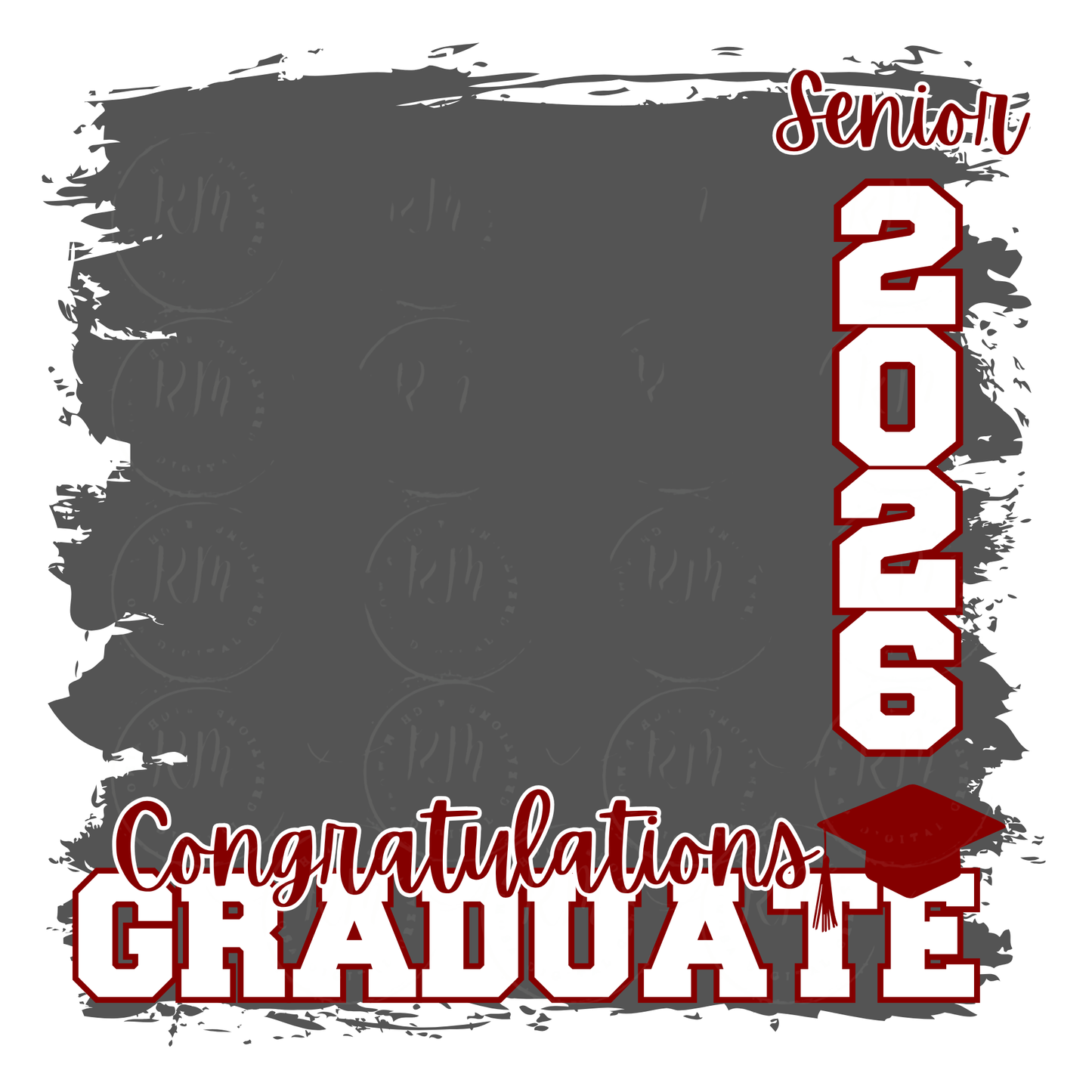 Senior 2026 Shirt Bundle – 10 Editable Canva Designs