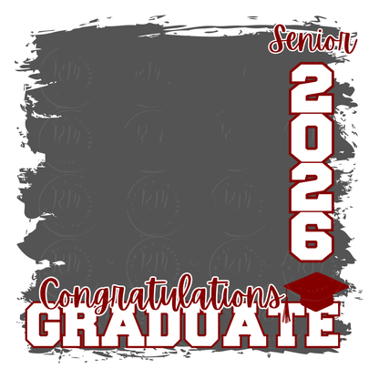 Senior 2026 Shirt Bundle – 10 Editable Canva Designs