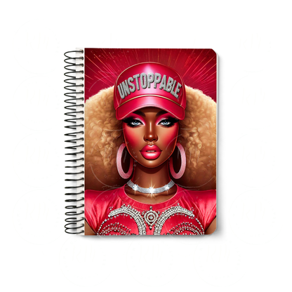 Unstoppable Black Girl PNG | African American Woman Clipart | Blonde Afro Glam PNG | Black Queen Sublimation Design | Melanin Queen Digital Download