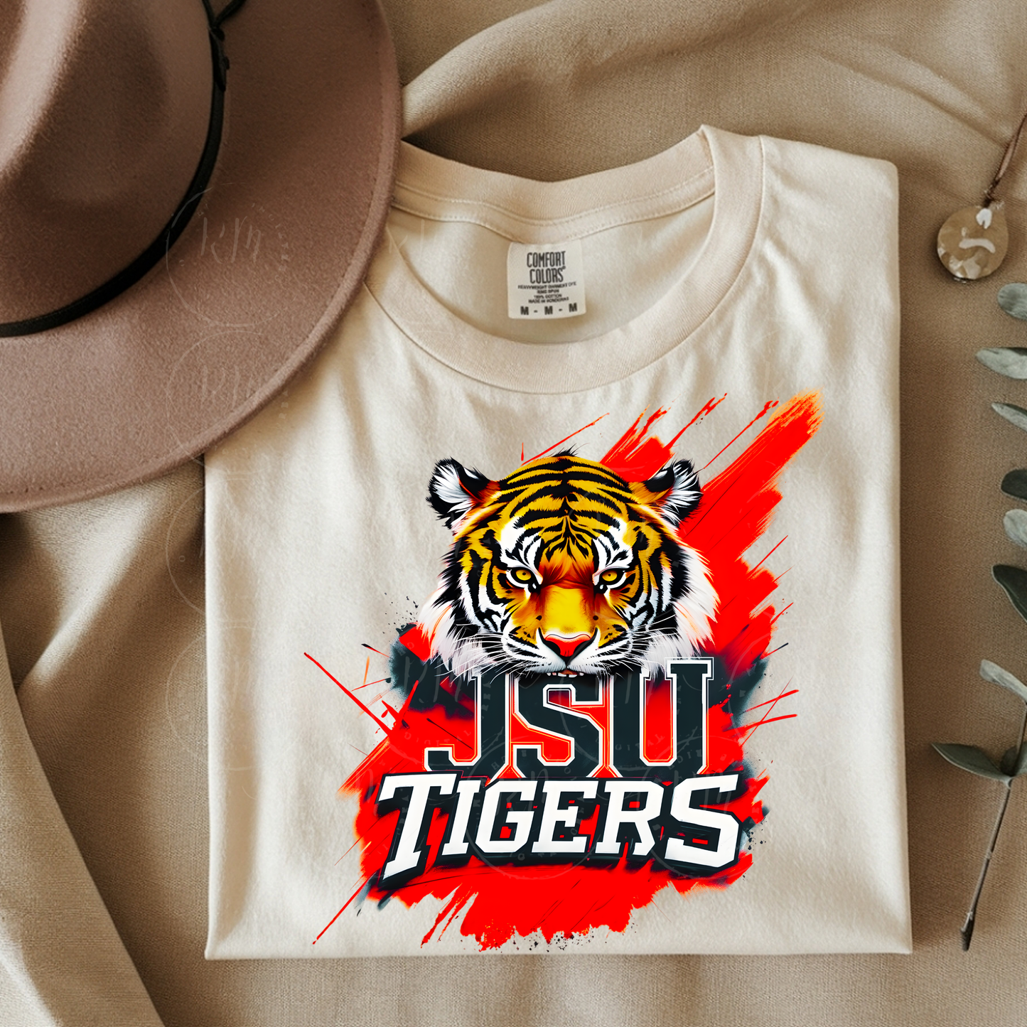 JSU Tigers Clipart PNG: Jackson State University Mascot (Digital Download)