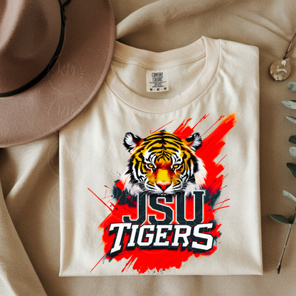 JSU Tigers Clipart PNG: Jackson State University Mascot (Digital Download)