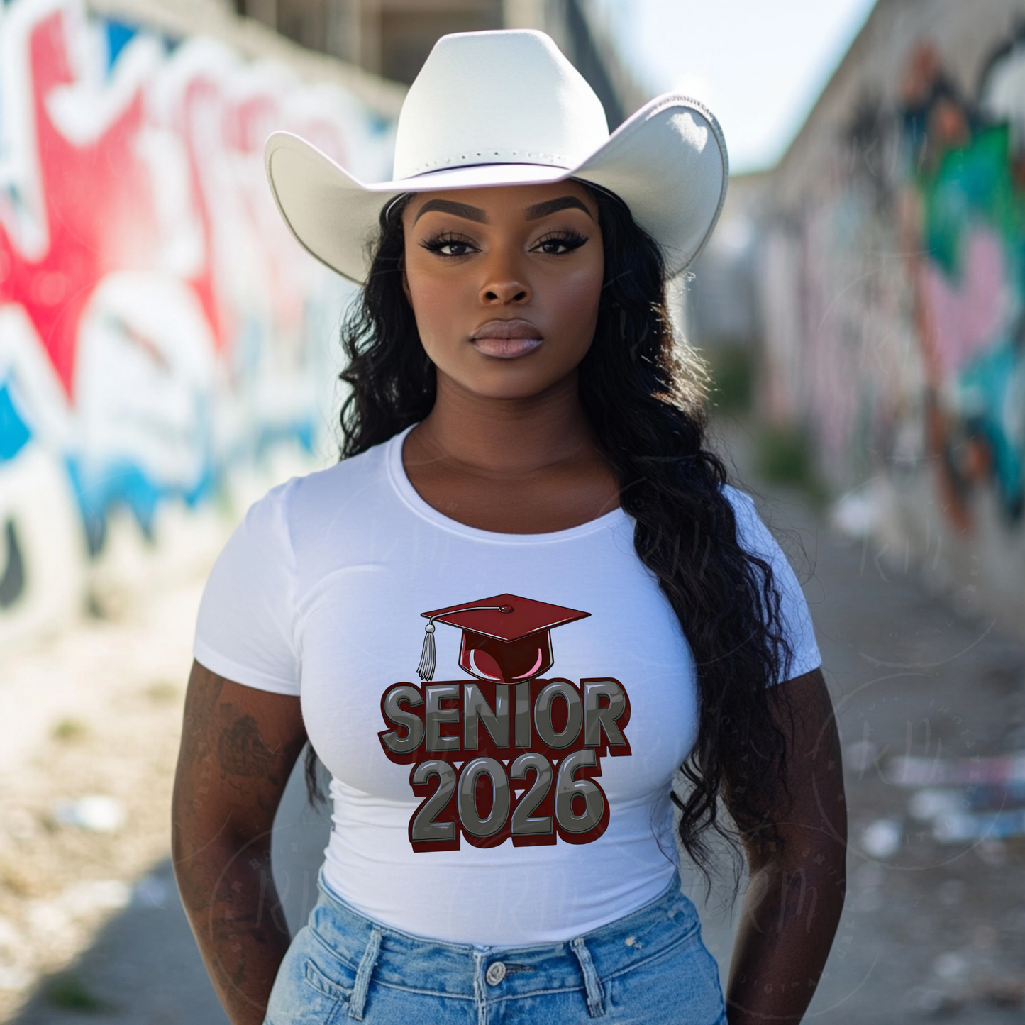 Senior 2026 Clipart - Maroon & Gray Graphics for Grad Gifts, 2026 Grad, DIY Scrapbooking and Invitations, Senior Apparel Design, Grad Gift