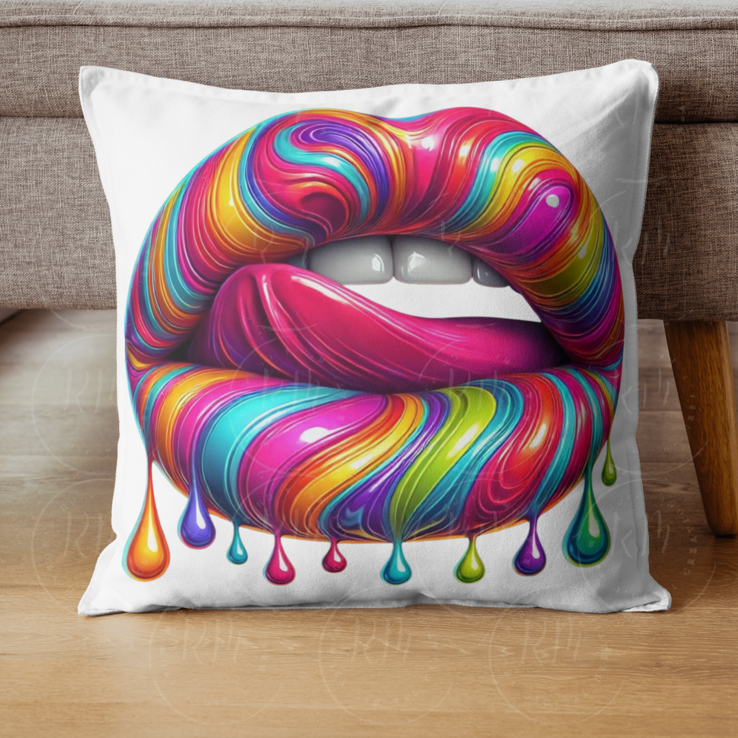 Multicolor Lip Bundle Clipart 10-piece