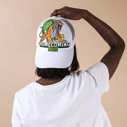 Jim Hill Tigers Homecoming 2025 Clipart – Fierce Tiger Mascot Graphic | School Spirit | Football Helmet | Digital Download | PNG