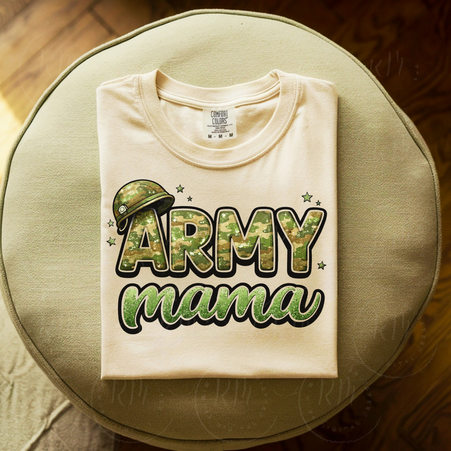 Army Mama PNG, Camo Military Mom Design, Proud Mother Sublimation (Digital Download)
