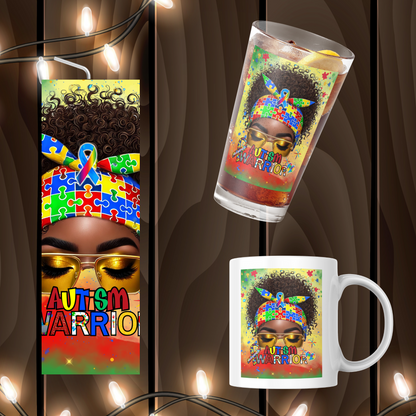 Autism Warrior Awareness Editable Digital Template