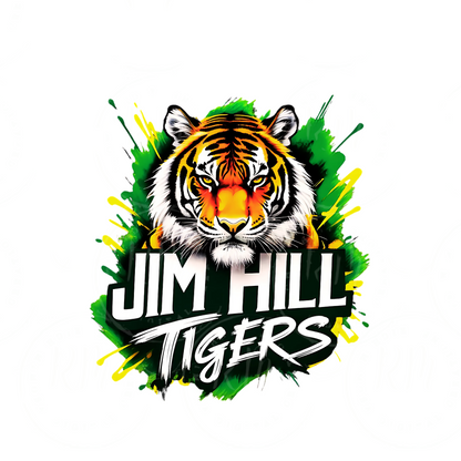 Jim Hill Tigers Clipart PNG, Jim Hill High School, School Apparel, JH Tigers, Tiger Mascot Art for T-Shirts, Tumblers & Crafts