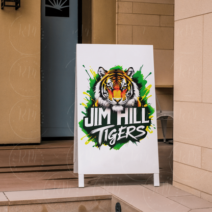 Jim Hill Tigers Clipart PNG, Jim Hill High School, School Apparel, JH Tigers, Tiger Mascot Art for T-Shirts, Tumblers & Crafts