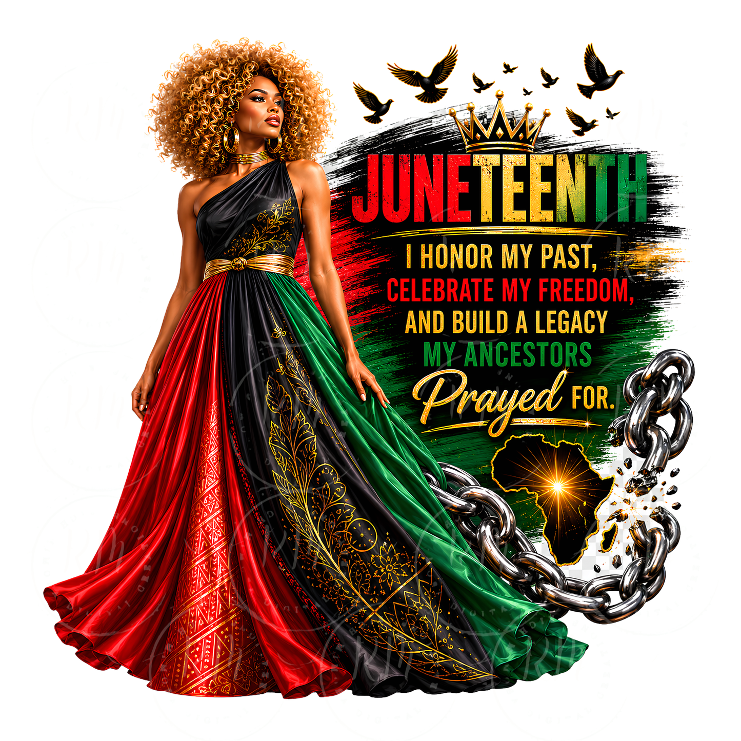 Juneteenth Legacy PNG | African American Pride Shirt Design | Black History Digital Download | Sublimation PNG | Freedom Quote PNG