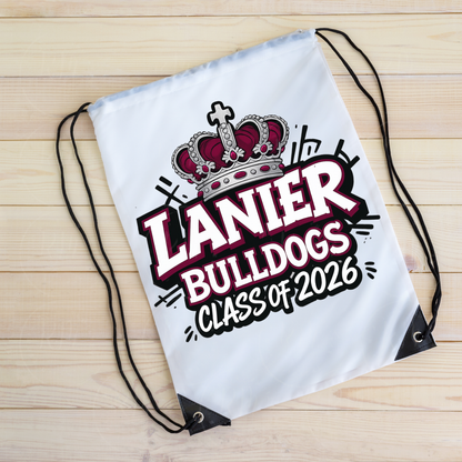 Class of 2026 Clipart, Lanier High School PNG – Maroon and White Graphic for School Spirit Shirts, Graduation Gear & More, JPS PNG (Copy)
